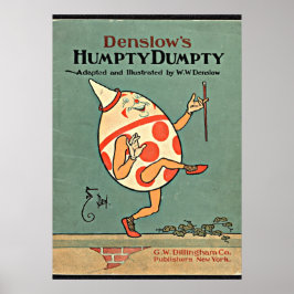 Vintag Humpty Dumpty Poster