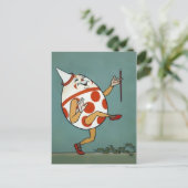 Vintag Humpty Dumpty Postkarte (Stehend Vorderseite)