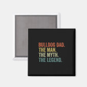 Vintag Hunde Vater Man Myth Legend Magnet (Vorderseite/Rückseite)