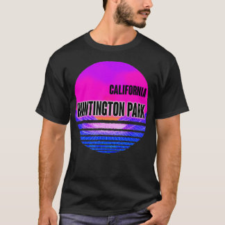 Vintag Huntington Park Vaporwave California T-Shirt