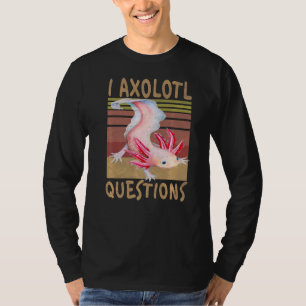 Vintag I Axolotl-Fragen für Axolotl Retro T-Shirt