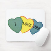 Vintag I Liebe, die du hörst Mousepad (Mit Mouse)