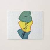 Vintag I Liebe, die du hörst Puzzle (Horizontal)