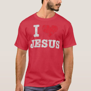 Vintag I Liebe Jesus T-Shirt