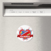Vintag I Liebe Namibia Magnet (In Situ (Geschirrspüler))