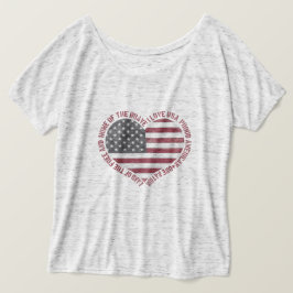Vintag I Liebe USA Herz T-Shirt