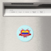 Vintag I Liebe Venezuela Magnet (In Situ (Geschirrspüler))