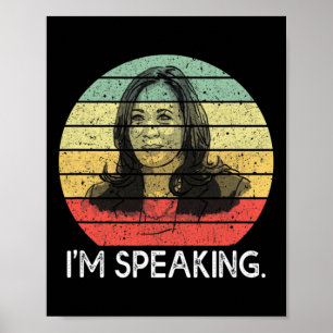 Vintag I&#';m Spenden Vizepräsident Kamala Poster