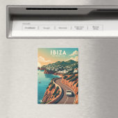 Vintag Ibiza Spanien Reisen Magnet (In Situ (Geschirrspüler))