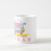 VINTAG - ICH BIN EINE EINFACHE FRAU KAFFEETASSE (Mittel)