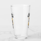 Vintag "ich Liebe Sie, Kalifornien" Bär Glas (Links)