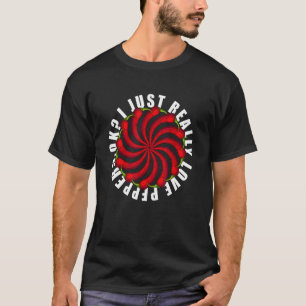Vintag, ich wirklich Liebe Paprikaschoten Ok Red P T-Shirt
