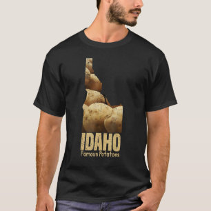 Vintag Idaho Berühmte Kartoffeln T-Shirt
