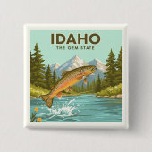 Vintag Idaho Button (Vorderseite)