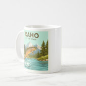Vintag Idaho Kaffeetasse (Vorderseite Links)