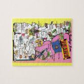 Vintag Idaho Postcard Karte Puzzle (Horizontal)