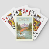 Vintag Idaho Spielkarten (Rückseite)