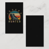 Vintag Iguana Hunter Funny Reptile Lover Visitenkarte (Vorne/Hinten)