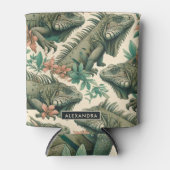 Vintag Iguana Pattern Dosenkühler (Vorderseite)