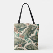 Vintag Iguana Pattern Tasche (Rückseite)
