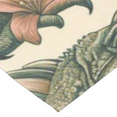 Vintag Iguana Pattern Tischdecke (Schrägansicht)
