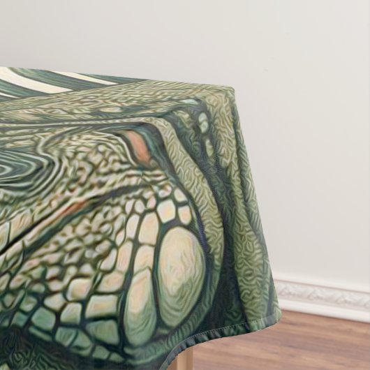 Vintag Iguana Pattern Tischdecke (Beispiel)