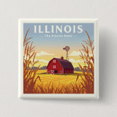 Vintag Illinois Button (Vorderseite)