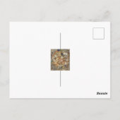 Vintag Illustration Annie French "Lilac Veil" Postkarte (Rückseite)