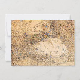 Vintag Illustration Annie French Picking Blume