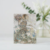 Vintag Illustration Annie French "The Rose" Postkarte (Stehend Vorderseite)