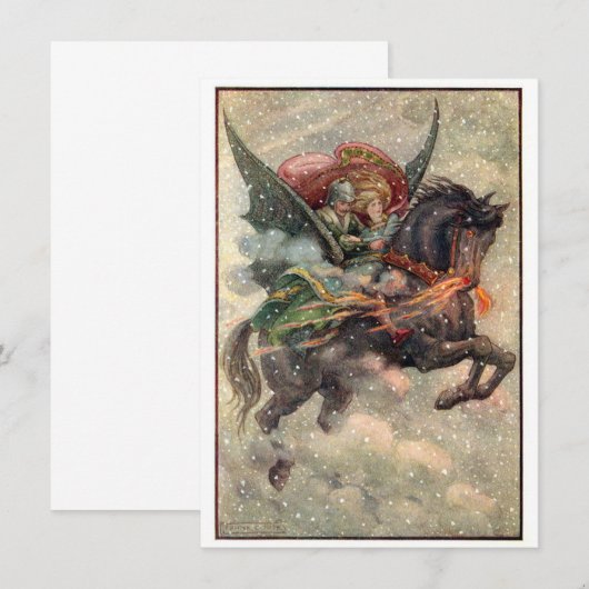 Vintag Illustration Frank C. Pape (Vorne/Hinten)