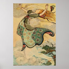 Vintag Illustration Frank C. Pape Poster