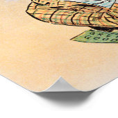 Vintag Illustration Pucks Weihnachtsbaum, 1902 Poster (Ecke)