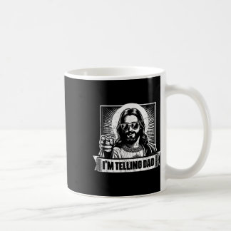 Vintag Im erzählt Vater Jesus Religious Christlich Kaffeetasse