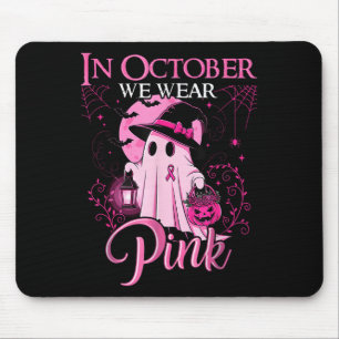 Vintag im Oktober tragen wir Nk Ribbon Ghost Hallo Mousepad