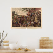 Vintag in Kalifornien (0604A) Poster (Küche)