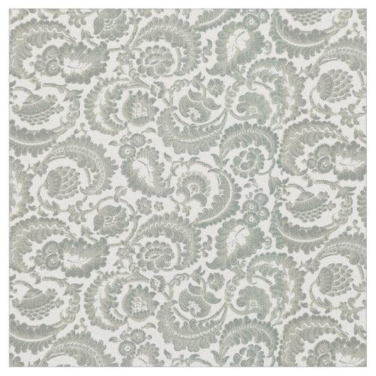 Vintag India Style Floral Chintz Muster Stoff (Nahaufnahme)