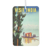 Vintag India Travel Poster Lufterfrischer (Vorderseite)