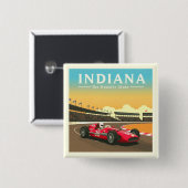 Vintag Indiana Button (Vorne & Hinten)