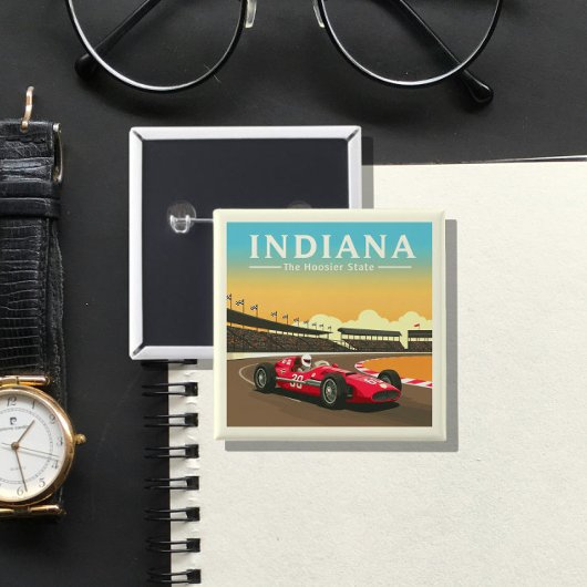 Vintag Indiana Button