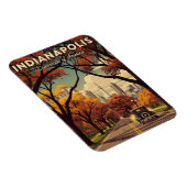 Vintag Indiana Indianapolis Magnet (Rechte Seite)