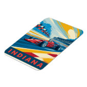 Vintag Indiana Racing Magnet (Linke Seite)