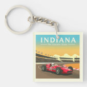 Vintag Indiana Schlüsselanhänger (Vorderseite)