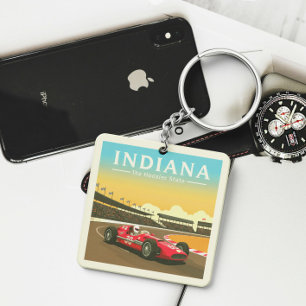 Vintag Indiana Schlüsselanhänger