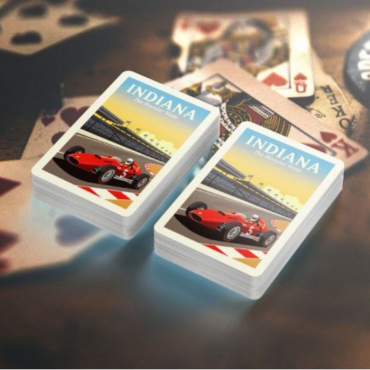 Vintag Indiana Spielkarten