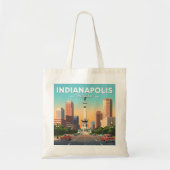 Vintag Indianapolis Indiana Tragetasche (Vorne)