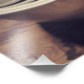 Vintag Inspiriert Aluminiummesskassen Fotodruck (Ecke)