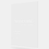 Vintag Inspiriert Begrüßungszeichen Acrylschild (Winkel)