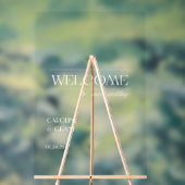 Vintag Inspiriert Begrüßungszeichen Acrylschild (Neutral)