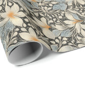 Vintag Inspiriert Blumenfusion Geschenkpapier (Rolleneckpunkt)